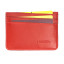 Шкіряний картхолдер з RFID захистом на 7 відділень LOCKER's LH2-Red