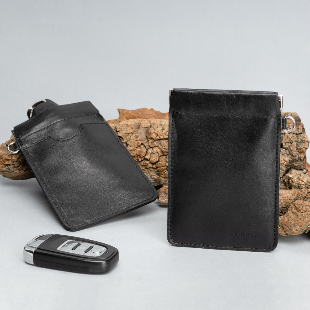 Экранирующий чехол Фарадея для защиты от угона авто LOCKER's LK2-Black