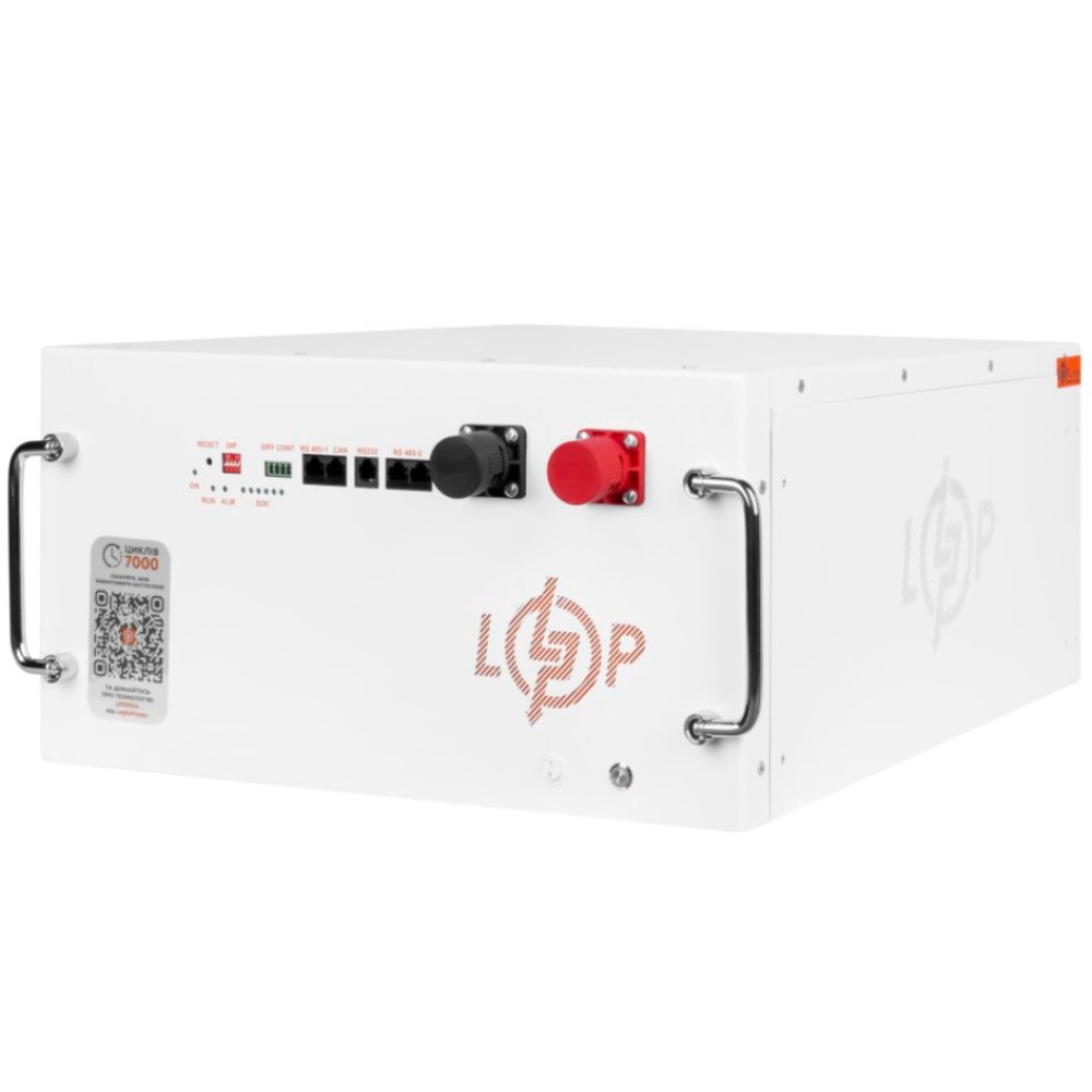 Аккумулятор LP LiFePO4 51,2V - 230 Ah (11776Wh) (BMS JK 200A/100A) RM RS485/CAN WH