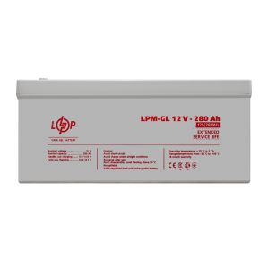 Аккумуляторная батарея LogicPower LPM-GL 12V - 280 Ah GEL