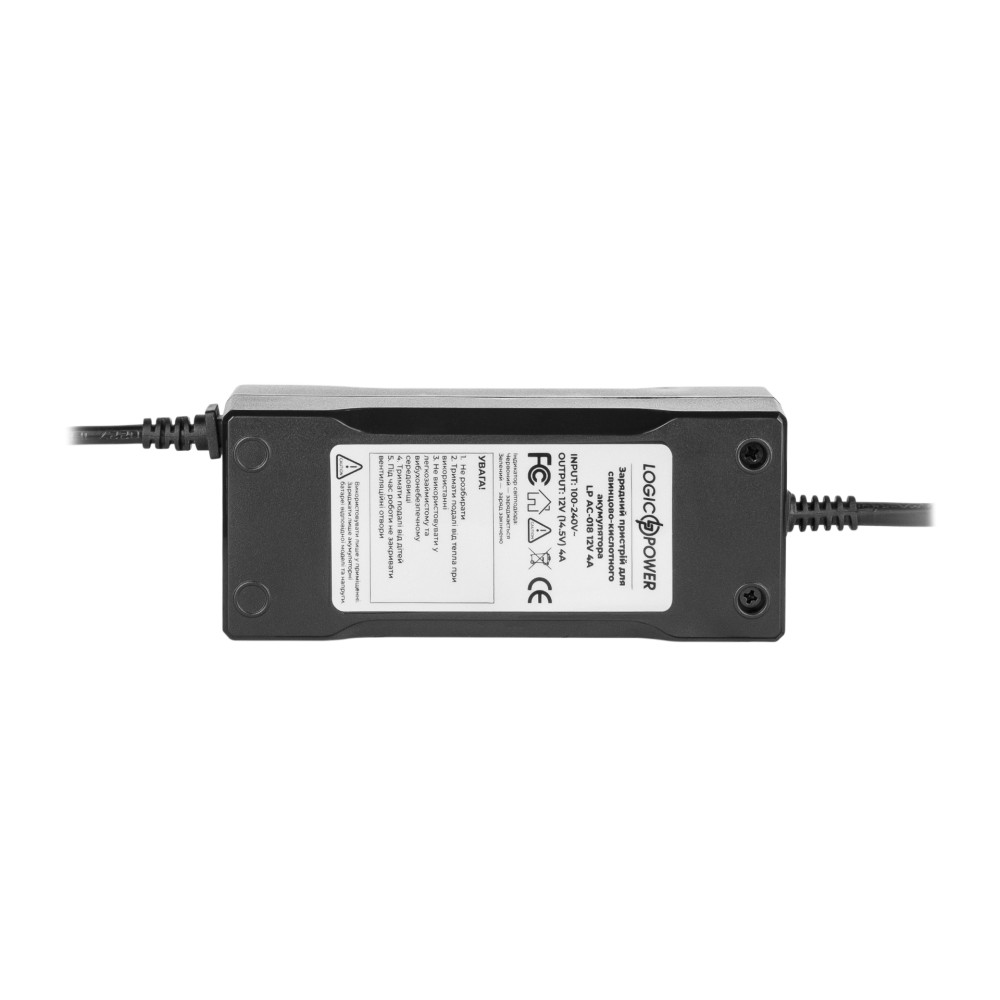 Зарядний пристрій для АКБ LogicPower LP AC-018 12V 4A