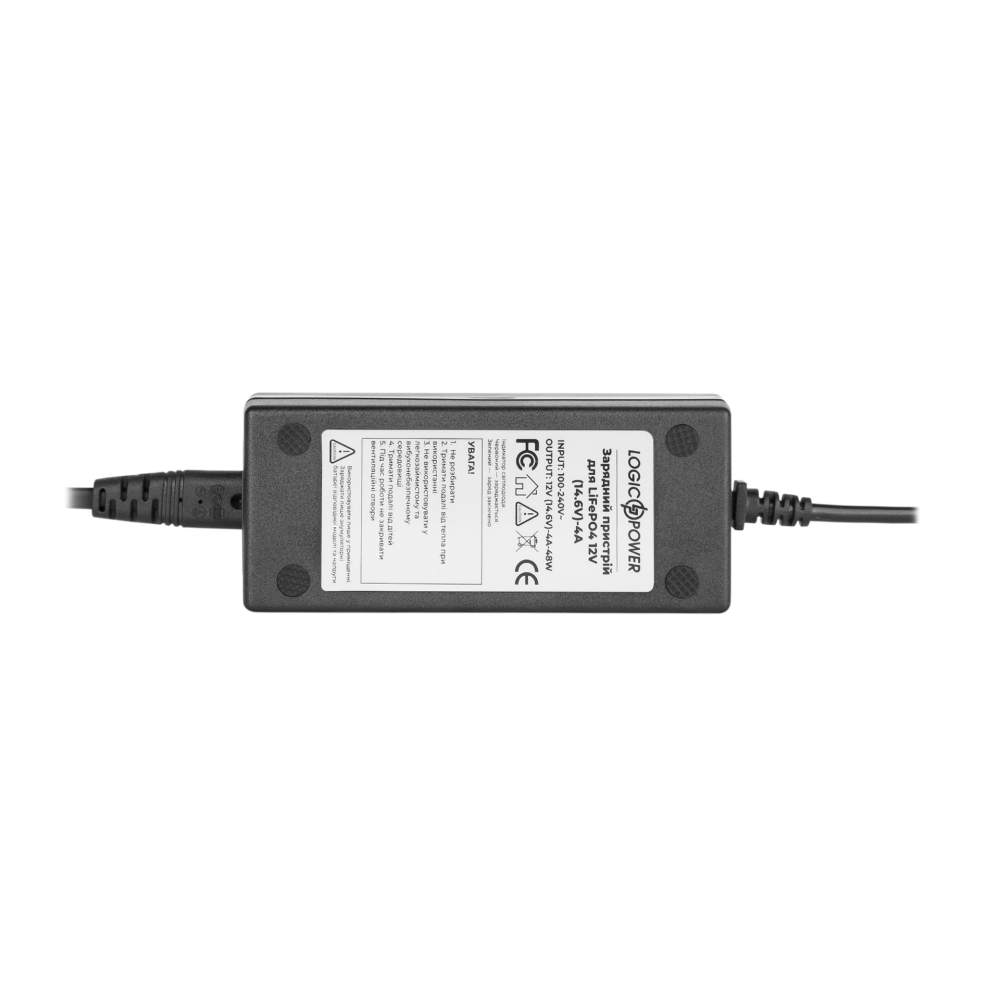 Зарядное устройство для аккумуляторов LogicPower LiFePO4 12V (14.6V)-4A-48W
