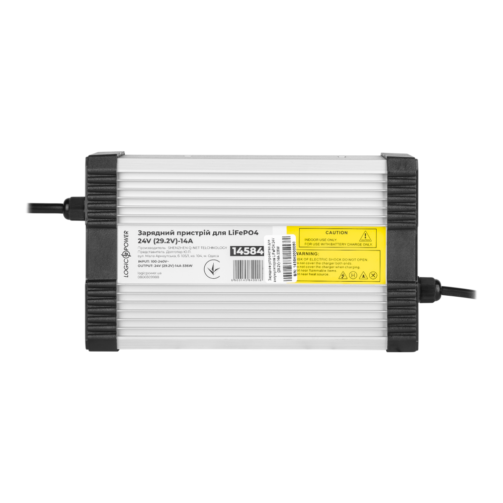 Зарядний пристрій для акумуляторів LogicPower LiFePO4 24V (29.2V)-14A-336W