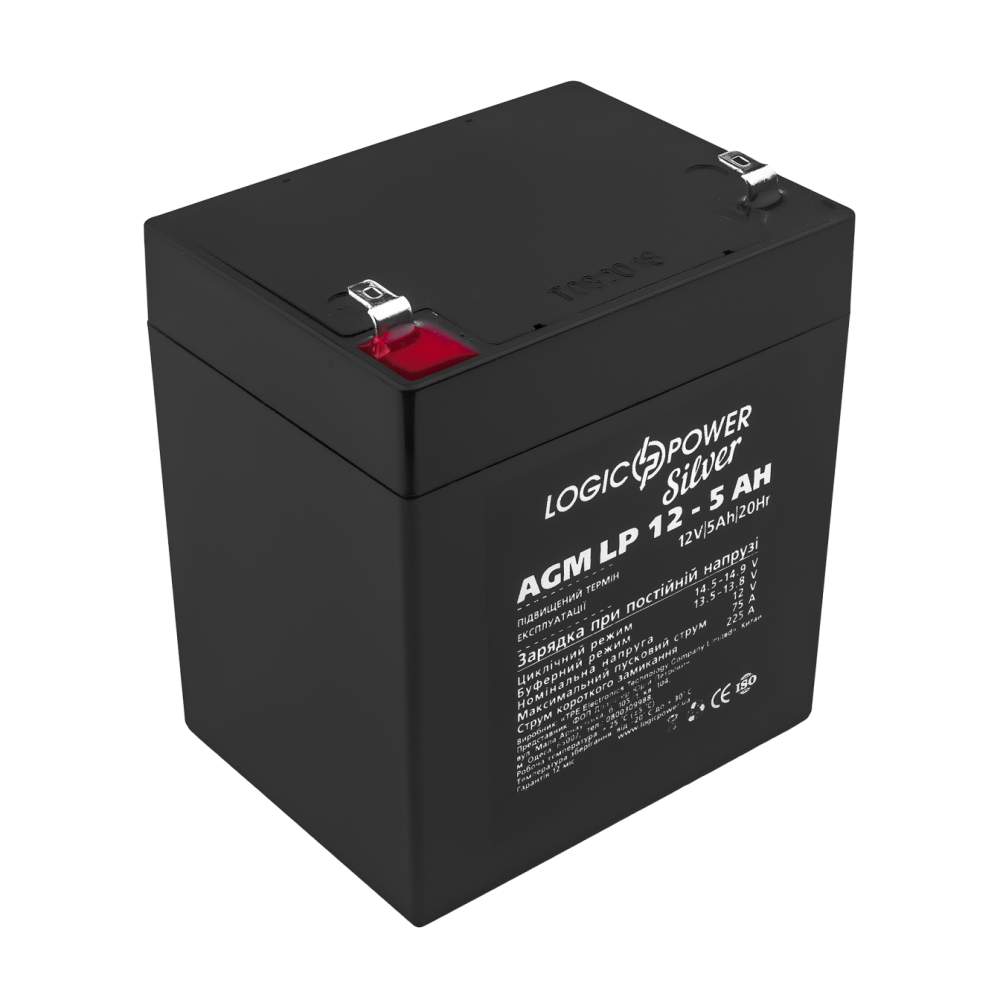 Аккумулятор AGM LP 12V - 5 Ah Silver