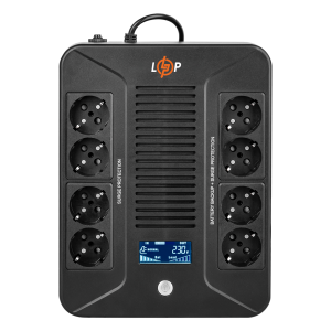 Лінійно-інтерактивне ДБЖ LP-600VA-8PS (360Вт)