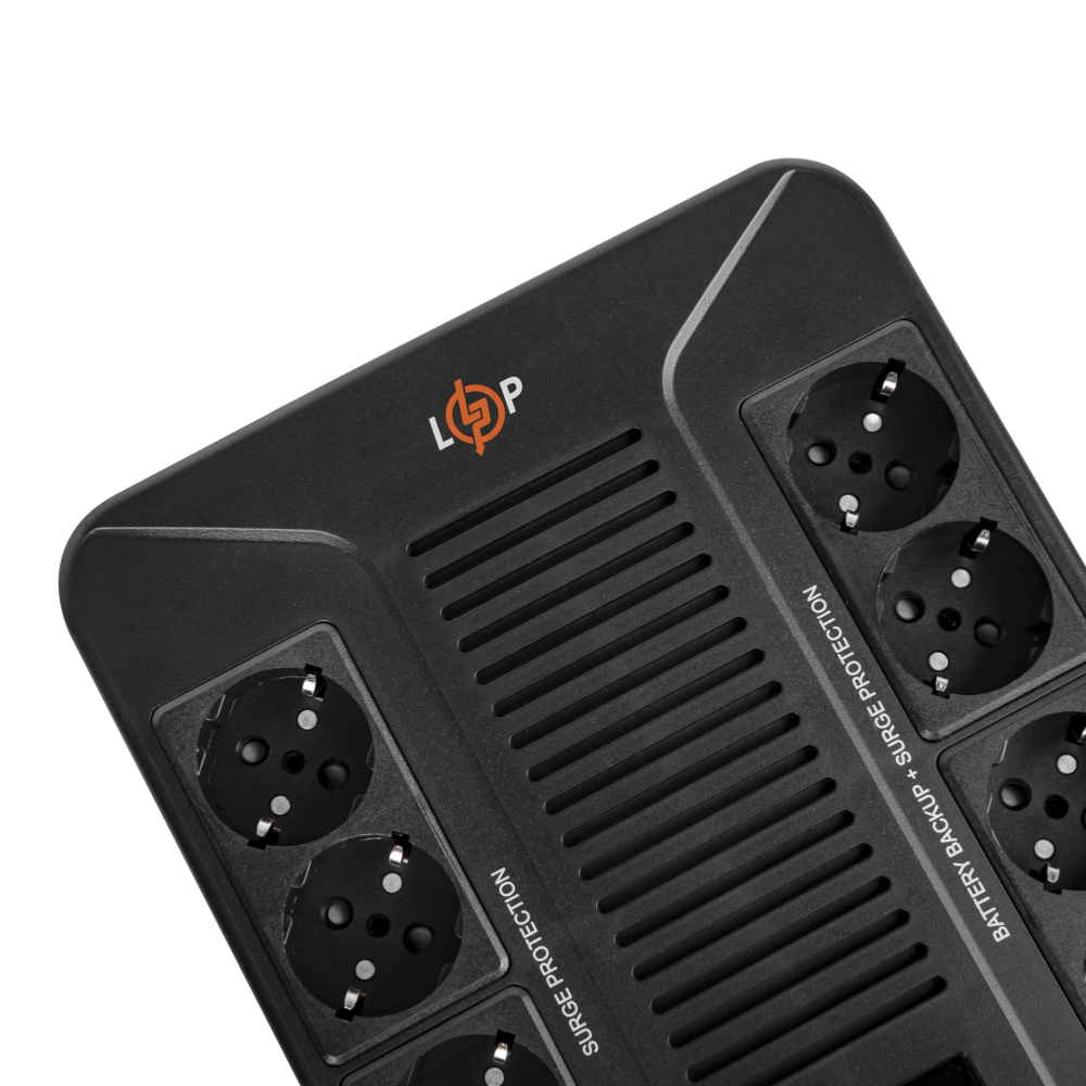 Джерело безперебійного живлення (ДБЖ) LP-UL1000VA-8PS (600Вт)