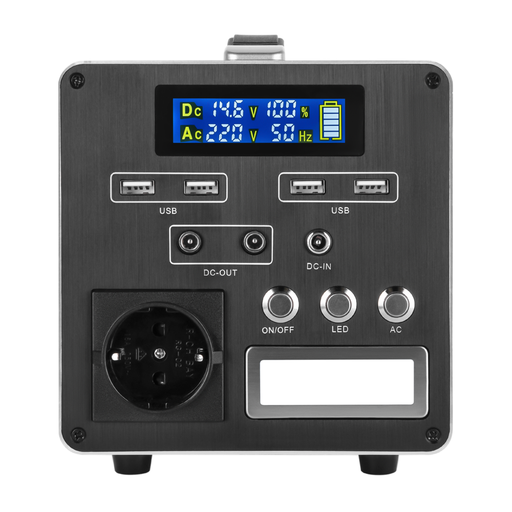 Многофункциональная портативная зарядная станция LogicPower CHARGER MPPT 300 (300 Вт, 280 Втч)