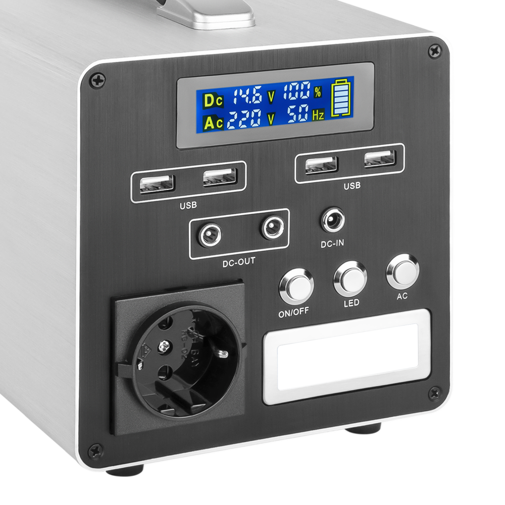 Многофункциональная портативная зарядная станция LogicPower CHARGER MPPT 300 (300 Вт, 280 Втч)