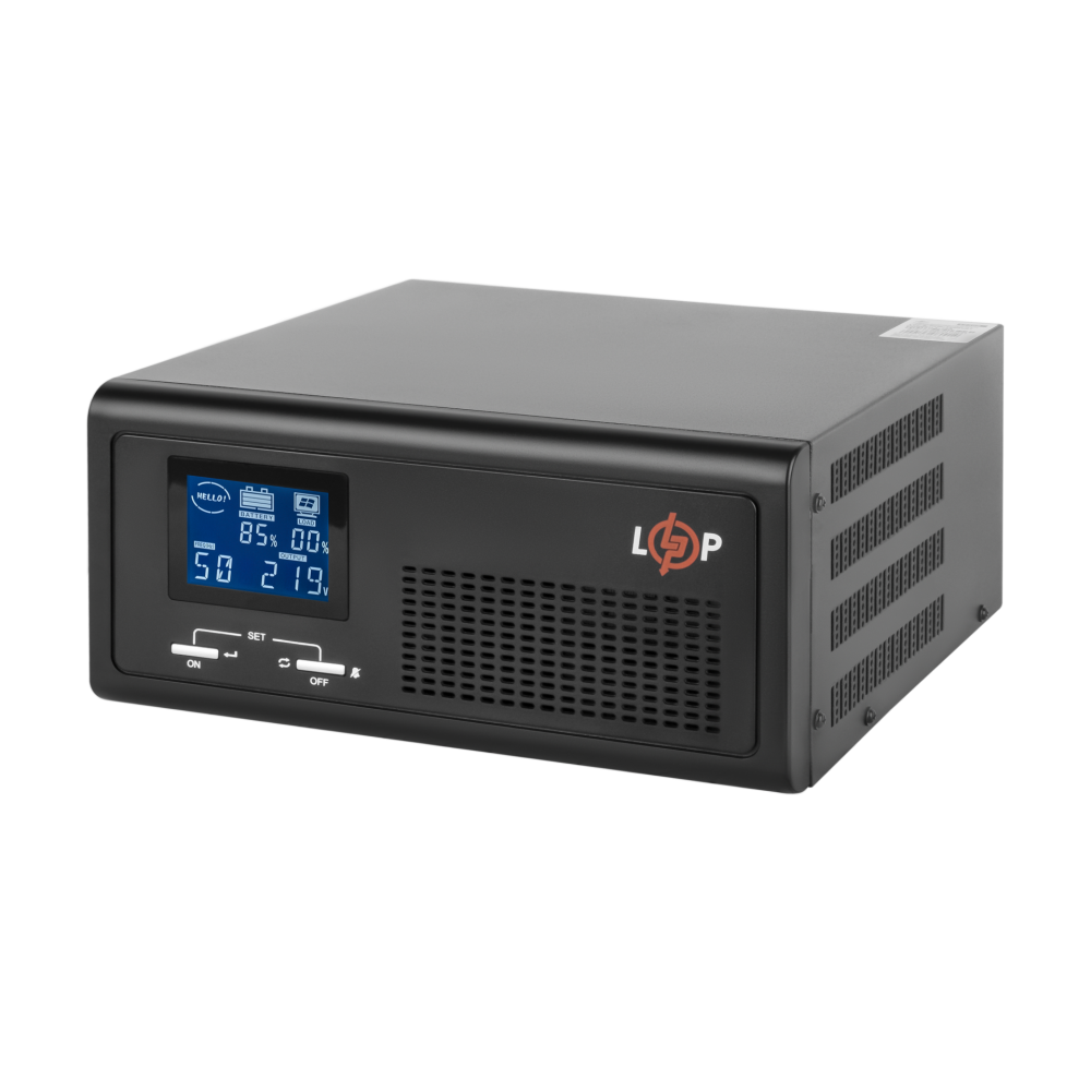 Источник бесперебойного питания LogicPower LPE-B-PSW-1000VA+ 600Вт 1-30A 12V с правильной синусоидой