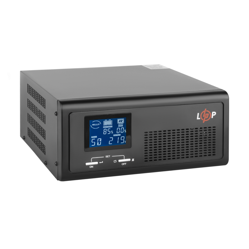 Источник бесперебойного питания LogicPower LPE-B-PSW-1000VA+ 600Вт 1-30A 12V с правильной синусоидой