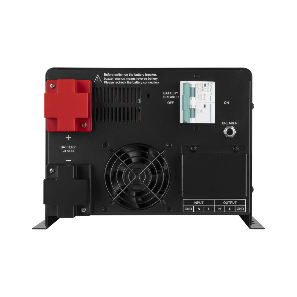 ДБЖ з правильною синусоїдою 24V LPE-W-PSW-3600VA+ (2500Вт) 1-50A