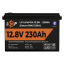 Аккумулятор LP LiFePO4 12V (12,8V) - 230 Ah (2944Wh) (Smart BMS 150А) с BT пластик