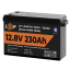 Аккумулятор LP LiFePO4 12V (12,8V) - 230 Ah (2944Wh) (Smart BMS 150А) с BT пластик