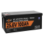 Акумулятор LogicPower LP LiFePO4 24V 25,6V 100Ah 2560Wh Smart BMS 100А з BT пластик