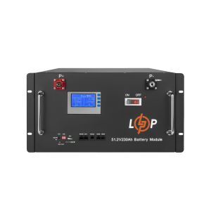 Аккумулятор LogicPower LP LiFePO4 48V (51,2V) - 230 Ah (11776Wh) (Smart BMS 200A) c LCD RM