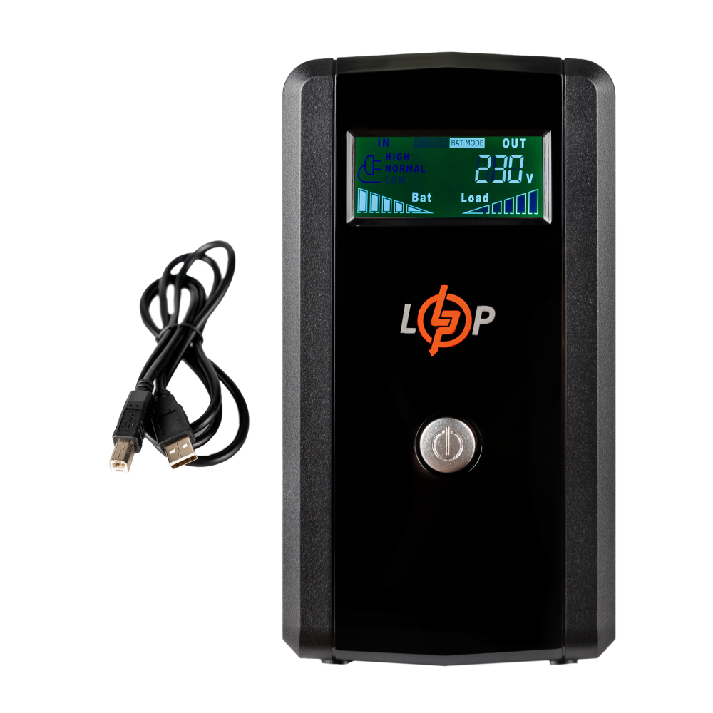 Джерело безперебійного живлення LogicPower UL850VA 4Pro (480Вт)