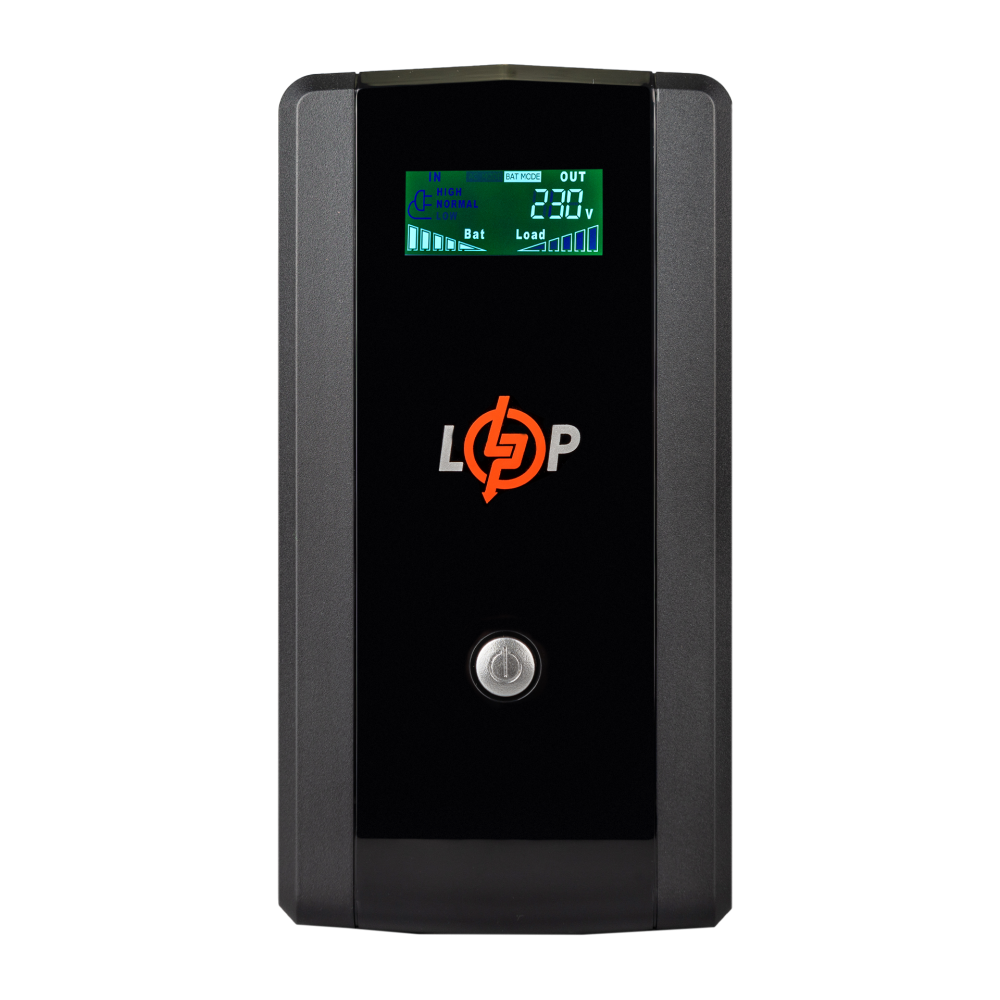 Джерело безперебійного живлення LogicPower  UL1250VA 4 Pro (720 Вт) 12V з правильною синусоїдою