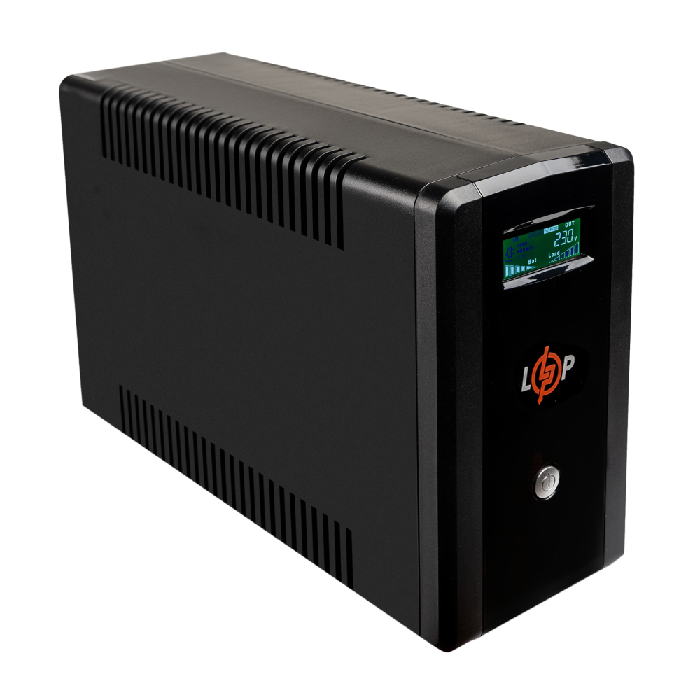 Джерело безперебійного живлення LogicPower  UL1250VA 4 Pro (720 Вт) 12V з правильною синусоїдою