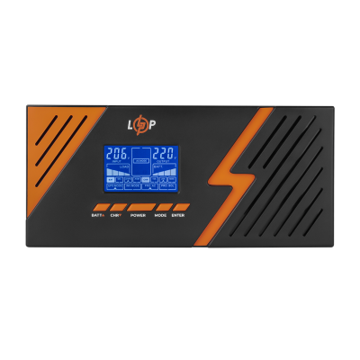 ИБП с правильной синусоидой 12V LPM-PSW-1500VA (1050Вт) Black
