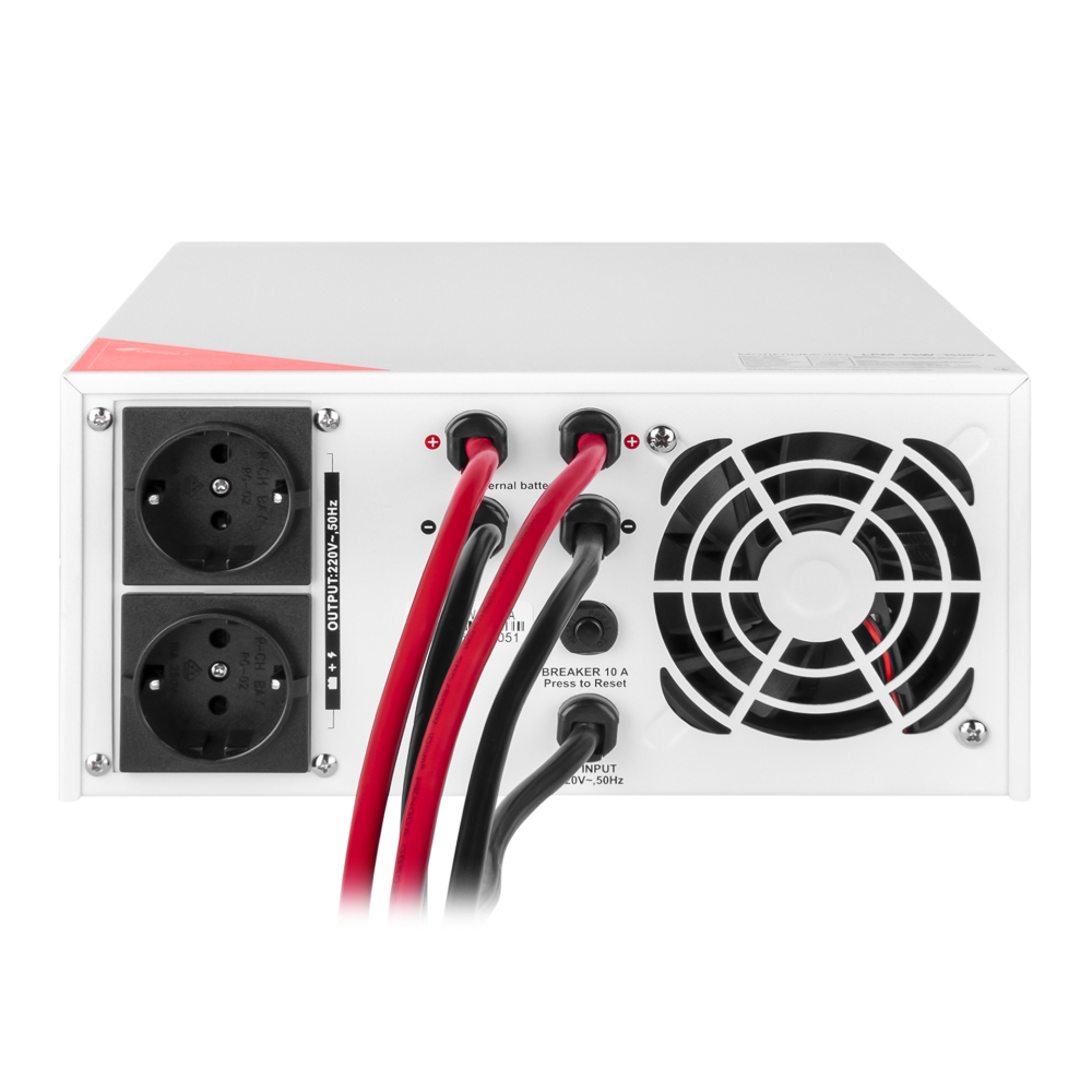 ИБП с правильной синусоидой 12V LogicPower LPM-PSW-1500VA (1050Вт) White