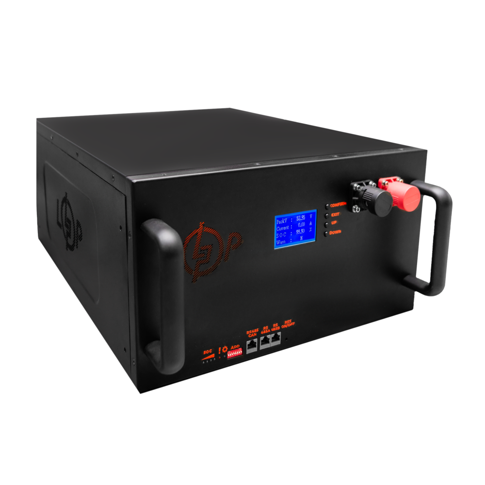Акумулятор LogicPower LiFePO4 51,2V 230 Ah з LCD та металевим корпусом