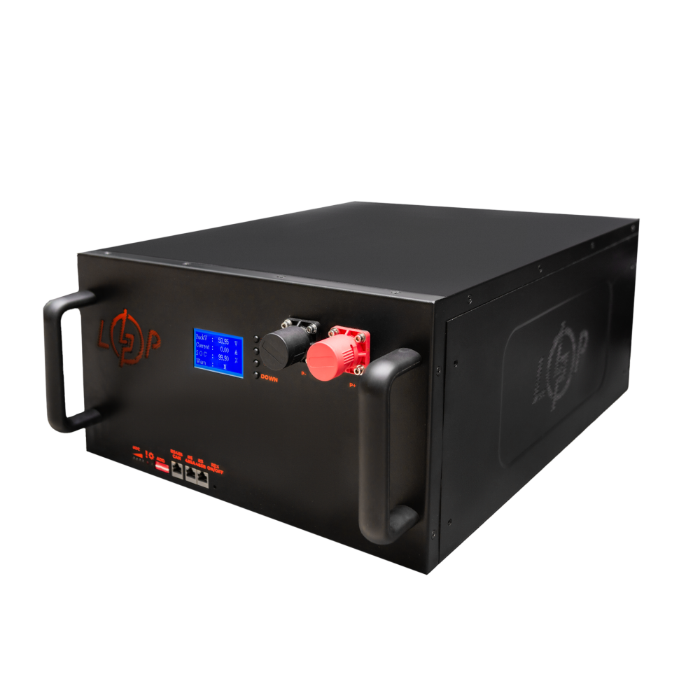Акумулятор LogicPower LiFePO4 51,2V 230 Ah з LCD та металевим корпусом