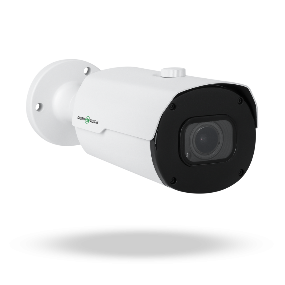 Комплект видеонаблюдения Green Vision GV-802 с функцией распознавания автомобильных номеров на 1 IP камеру