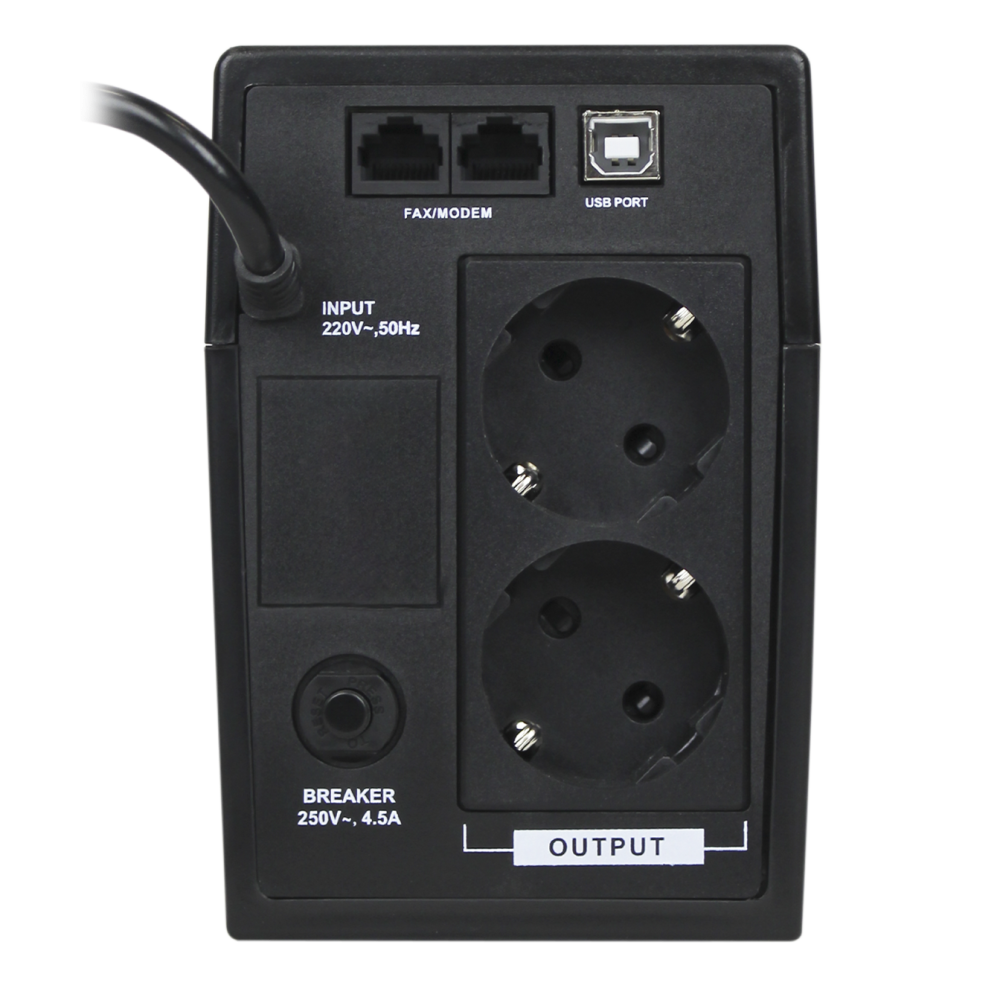 Источник бесперебойного питания LogicPower U650VA-P (390Вт)