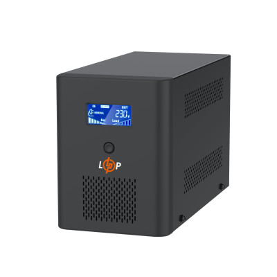 Джерело безперебійного живлення LogicPower LPE-B-PSW-800VA+ 500Вт 10A 12V з правильною синусоїдою