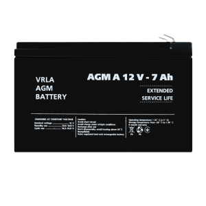 Акумулятор для сигналізації LogicPower AGM А 12V - 7 Ah