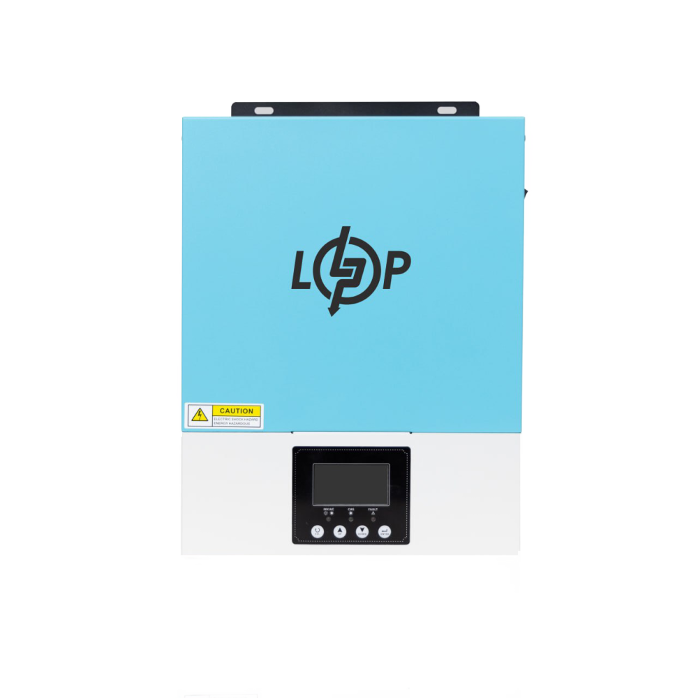 Гібридний сонячний інвертор ДБЖ LogicPower LPW-HY3022MN-L 3000VA 3000Вт 24V 80A MPPT 30-400V OFF GRID