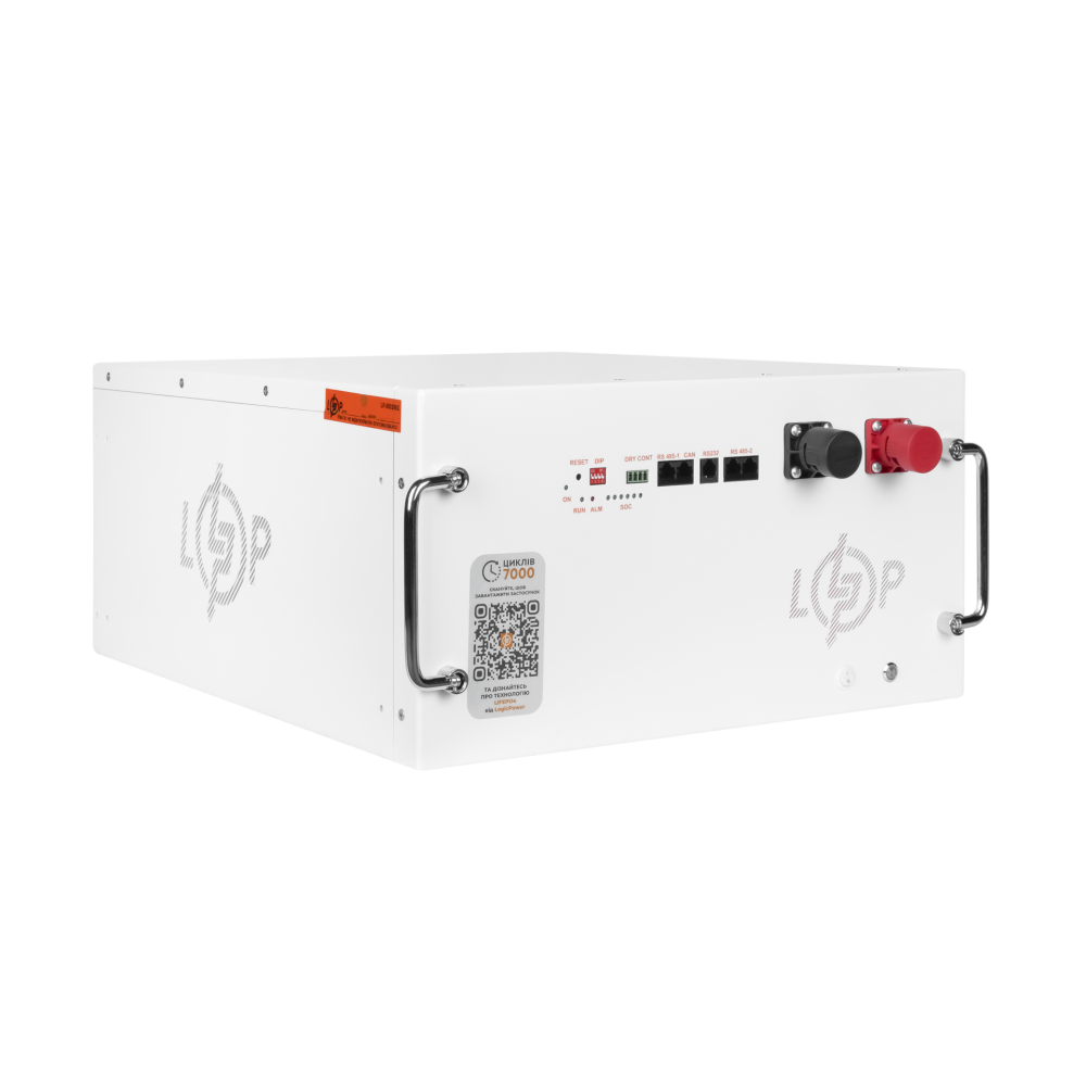 Аккумулятор LP LiFePO4 51,2V - 230 Ah (11776Wh) (BMS JK 200A/100A) RM RS485/CAN WH