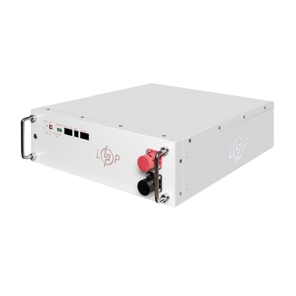 Аккумулятор LP LiFePO4 51,2V - 100 Ah (5120Wh) (BMS JK 100A/50А) RM RS485/CAN WH