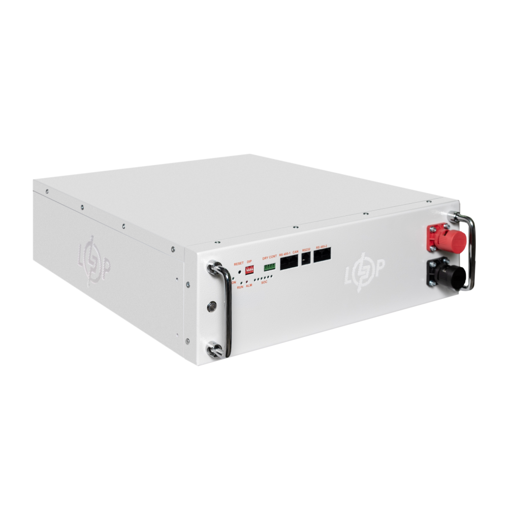 Аккумулятор LP LiFePO4 51,2V - 100 Ah (5120Wh) (BMS JK 100A/50А) RM RS485/CAN WH