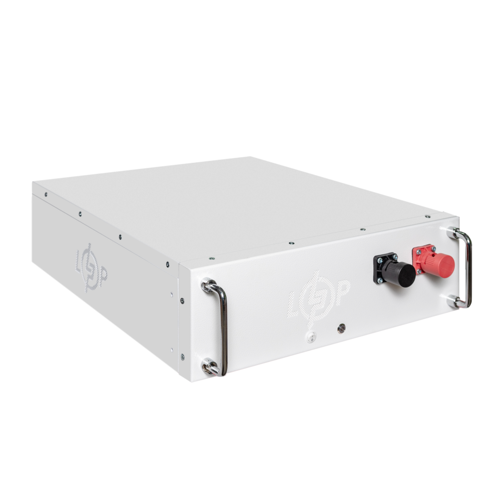 Акумулятор LP LiFePO4 51,2V - 100 Ah (5120Wh) (BMS JK 100A/50А) RM WH