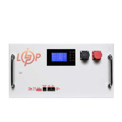 Аккумулятор LP LiFePO4 51,2V - 230 Ah (11776Wh) (BMS SP 200A/100A) RM RS485/CAN LCD WH
