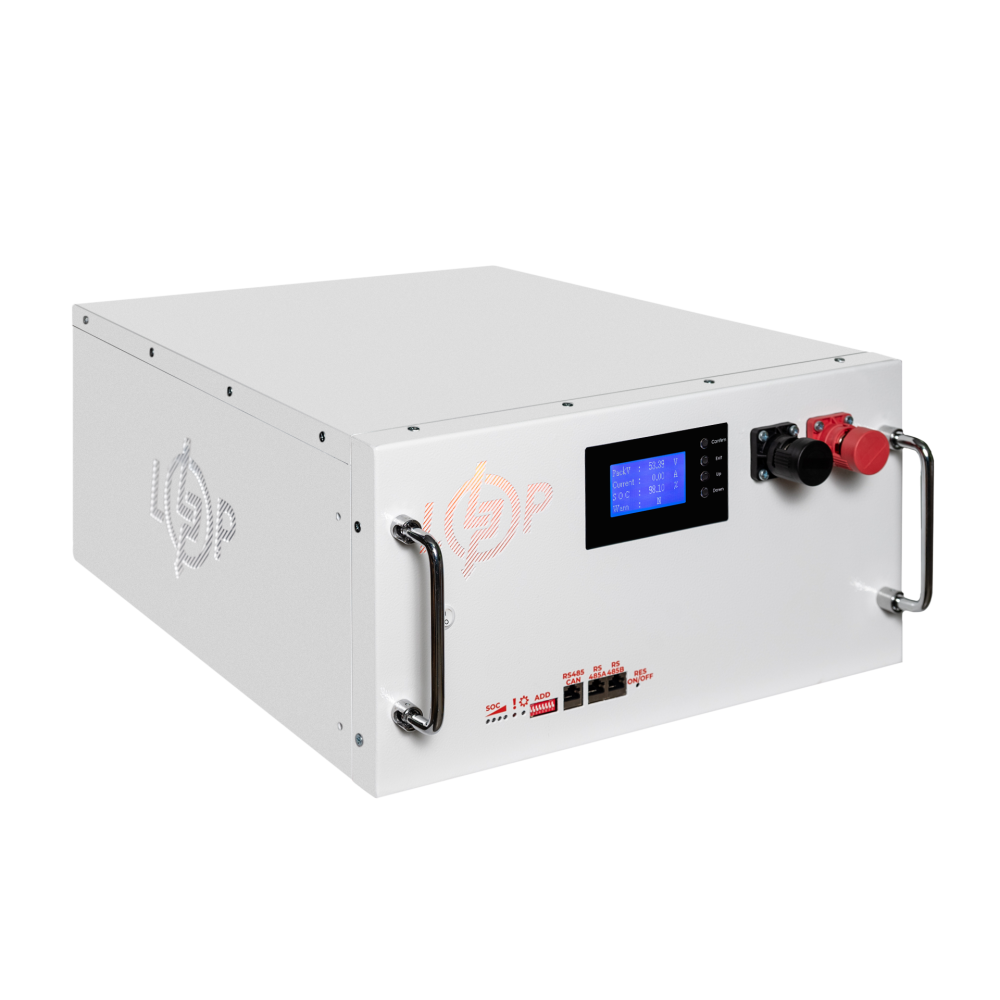 Аккумулятор LP LiFePO4 51,2V - 230 Ah (11776Wh) (BMS SP 200A/100A) RM RS485/CAN LCD WH
