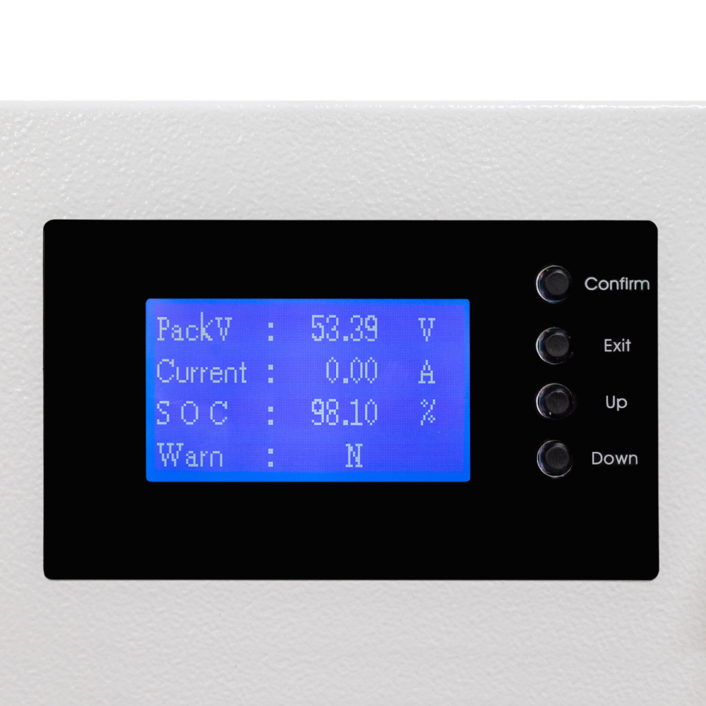 Аккумулятор LP LiFePO4 51,2V - 230 Ah (11776Wh) (BMS SP 200A/100A) RM RS485/CAN LCD WH