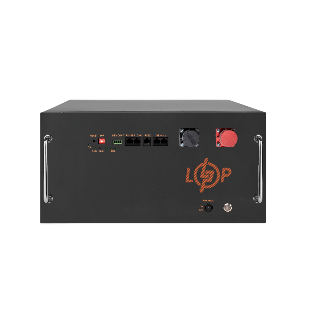 Аккумулятор LogicPower LP LiFePO4 51,2V - 280 Ah (14336Wh) (BMS JK 200A/100А) RM RS485/CAN BL