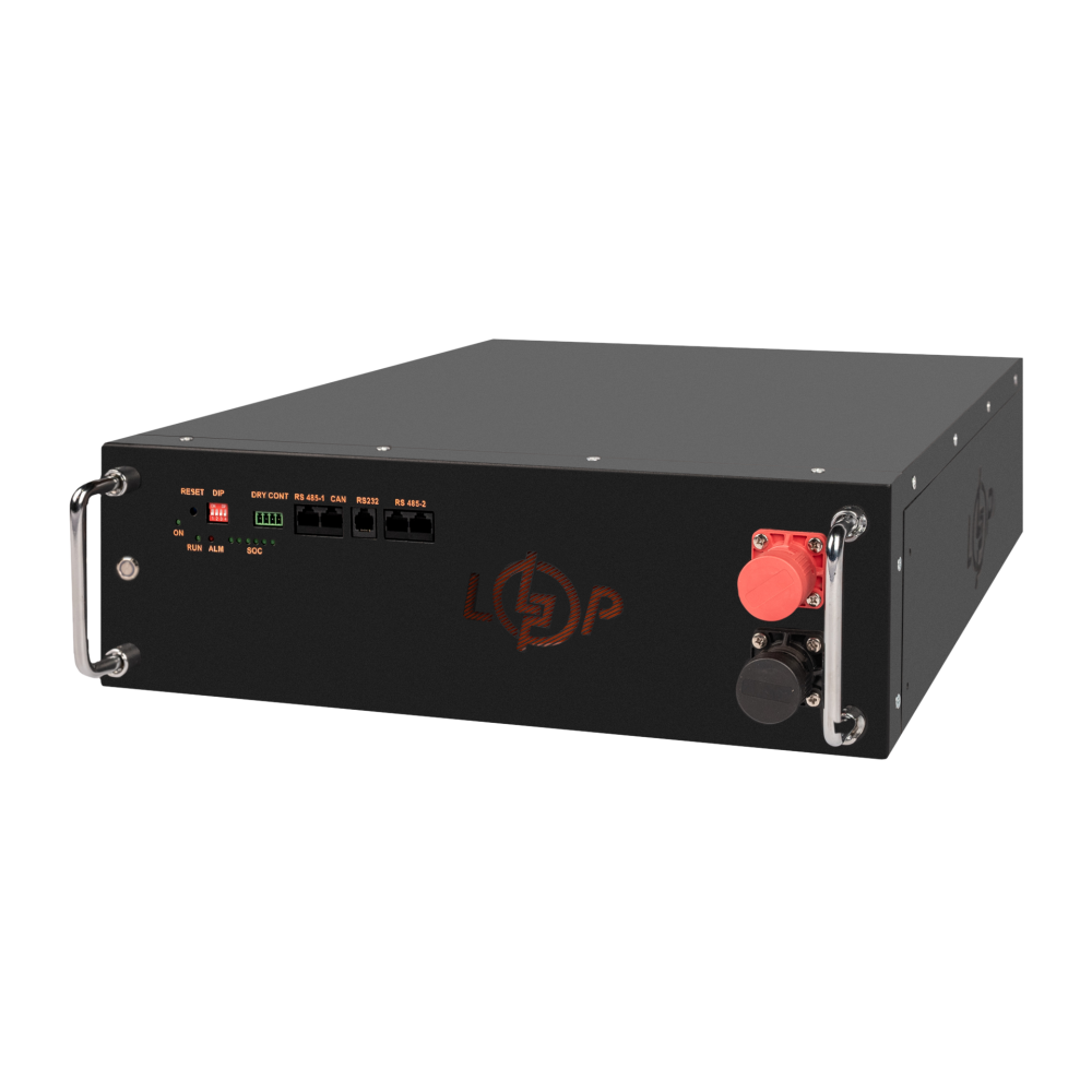 Акумулятор LP LiFePO4 25,6V - 200 Ah (5120Wh) (BMS JK 150A/100А) RM RS485/CAN BL