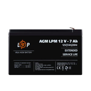 Аккумулятор LogicPower AGM LPM 12V - 7 Ah