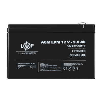 Аккумулятор AGM LPM 12V – 9 Ah