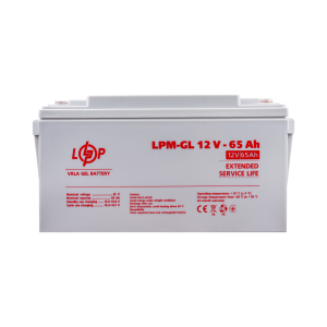 Акумулятор гелевий LogicPower LPM-GL 12V - 65 Ah