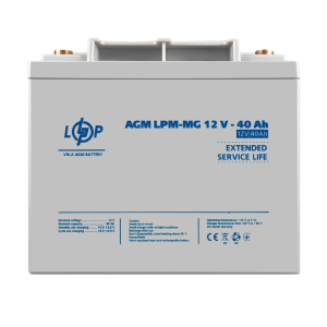 Акумулятор мультигелевий LogicPower LPM-MG 12V 40Ah