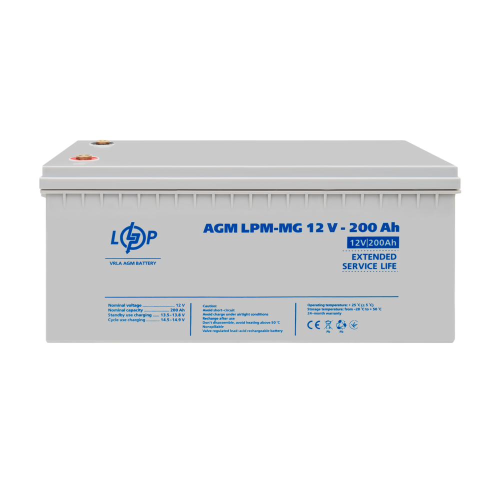 Аккумулятор мультигелевый LogicPower LPM-MG 12V - 200 Ah