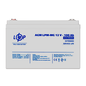 Мультигелевый аккумулятор LogicPower LPM-MG 12 В — 100 Ач