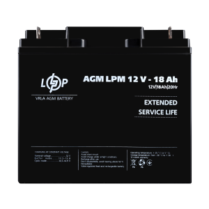 Аккумулятор AGM LPM 12V – 18 Ah