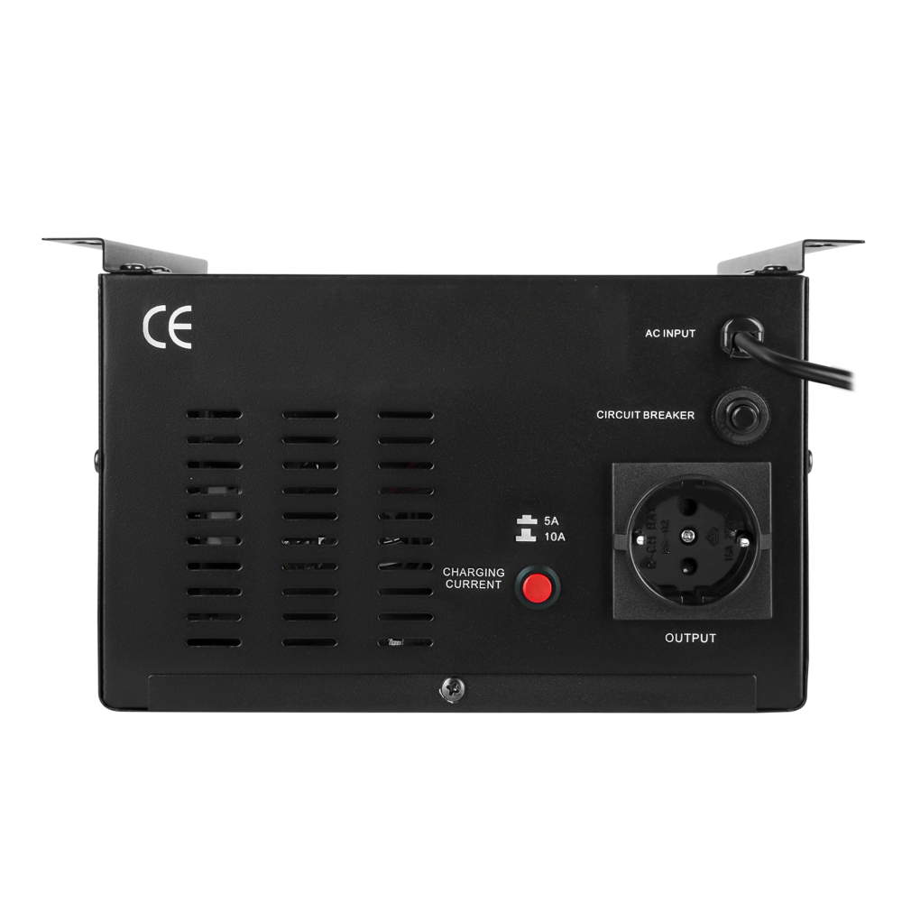 ДБЖ з правильною синусоїдою 12V LogicPower LPY-W-PSW-500VA+(350Вт)5A/10A