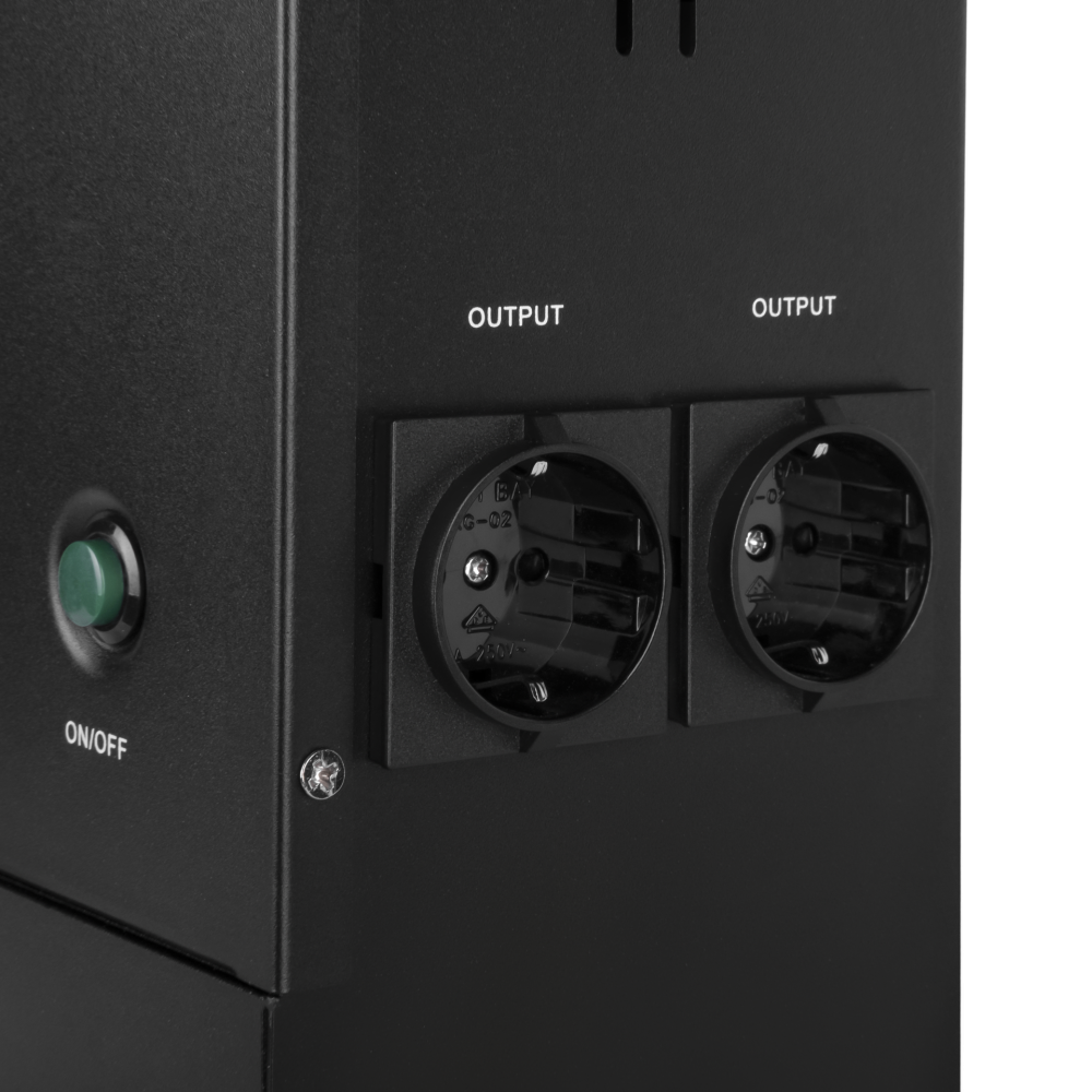 Джерело безперебійного живлення Logicpower LPY-W-PSW-5000VA+(3500W) 10A/20A 48V з підключенням зовнішнього акумулятора