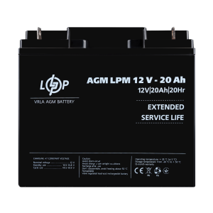 Аккумулятор AGM LPM 12V – 20 Ah
